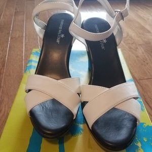 White Never Worn Wedges